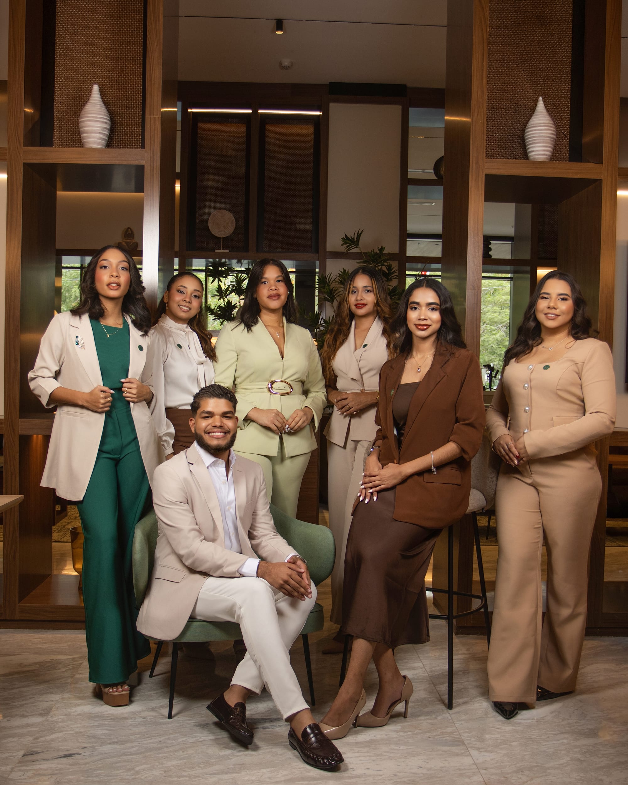 The team at the Santiago de los Caballeros office