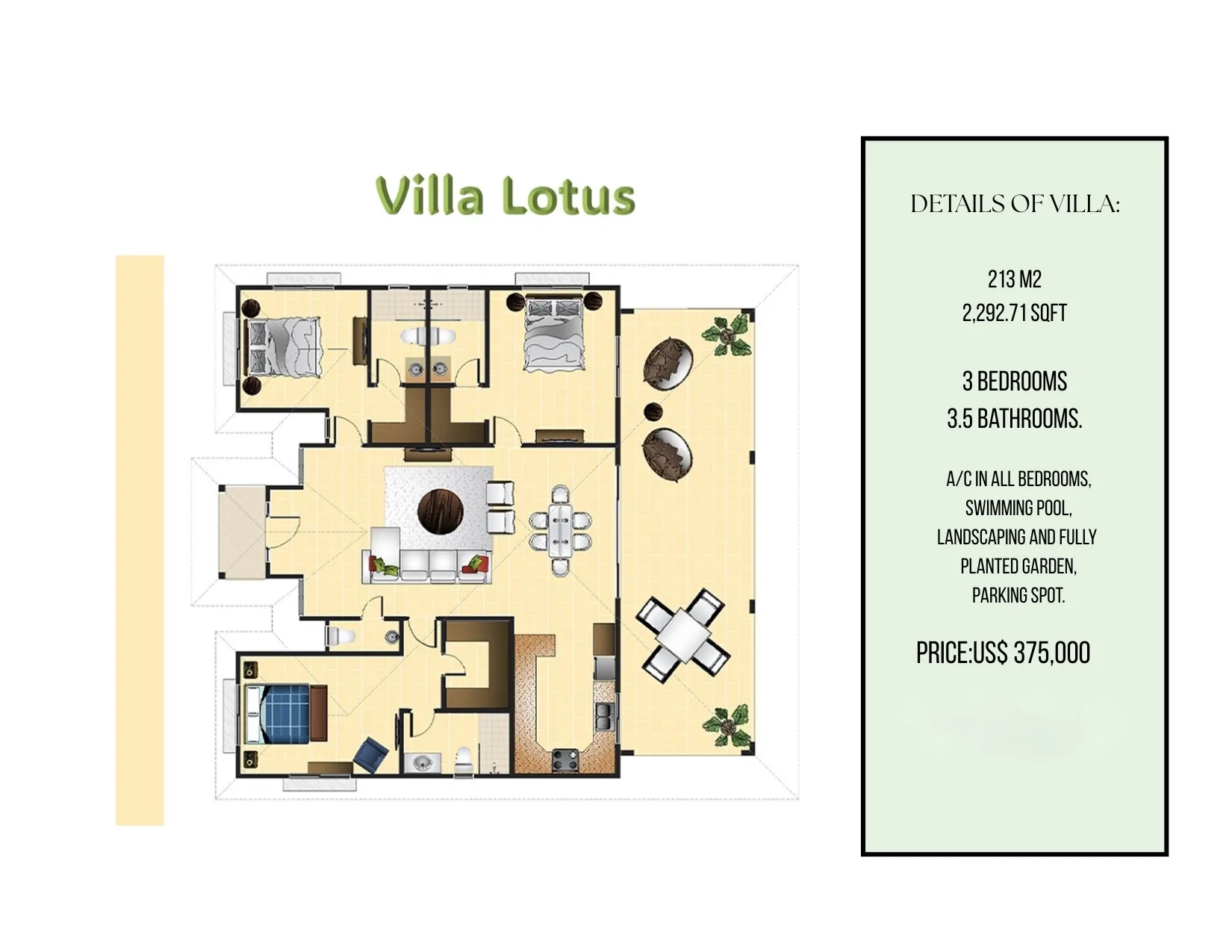 VILLAS EN PRE-CONSTRUCCIÓN EN RESIDENCIAL HISPANIOLA – SOSÚA, PUERTO PLATA