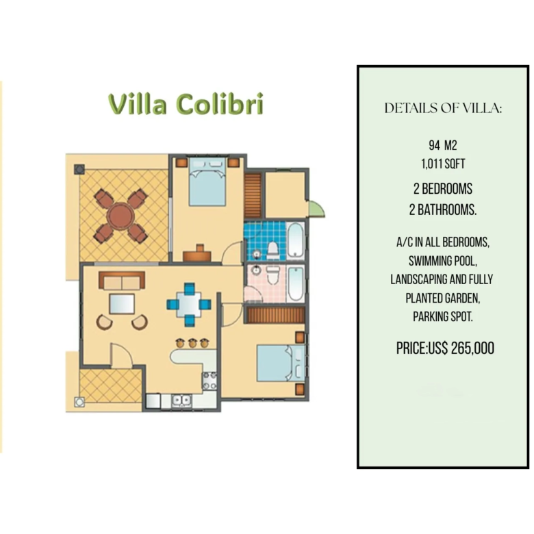 VILLAS EN PRE-CONSTRUCCIÓN EN RESIDENCIAL HISPANIOLA – SOSÚA, PUERTO PLATA