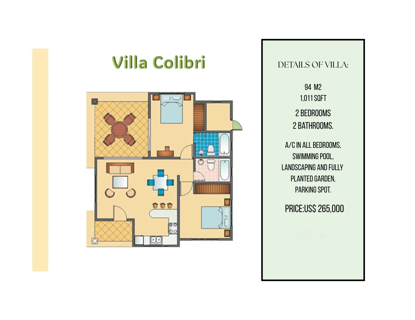 VILLAS EN PRE-CONSTRUCCIÓN EN RESIDENCIAL HISPANIOLA – SOSÚA, PUERTO PLATA