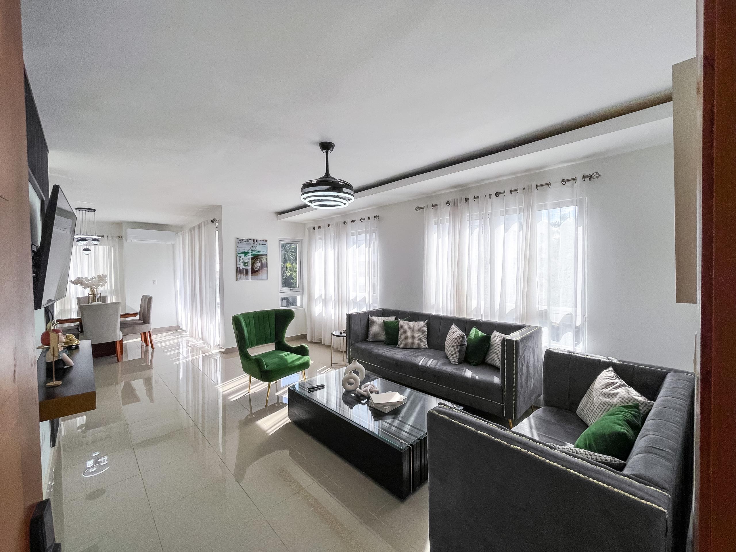 APARTAMENTO EN VENTA EN RESIDENCIAL GAMM IV, LA VEGA | 305 M2 CON AZOTEA PRIVADA