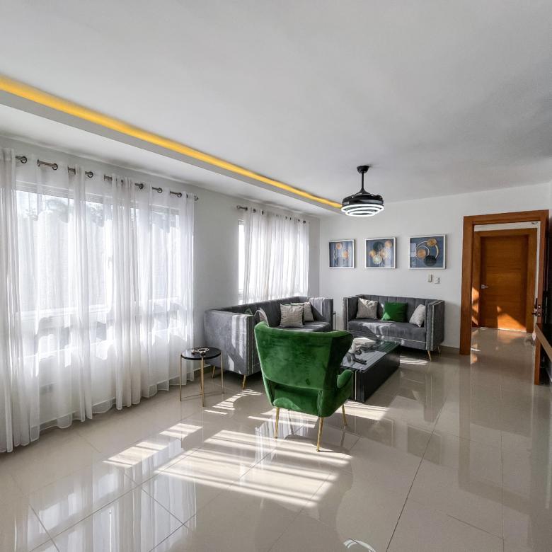 APARTAMENTO EN VENTA EN RESIDENCIAL GAMM IV, LA VEGA | 305 M2 CON AZOTEA PRIVADA