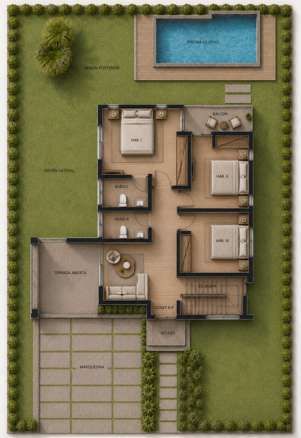 EXCLUSIVO RESIDENCIAL DE VILLAS – EL FLORON, JARABACOA