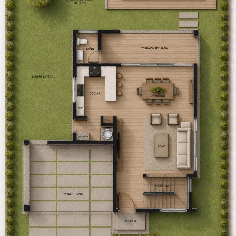 EXCLUSIVO RESIDENCIAL DE VILLAS – EL FLORON, JARABACOA